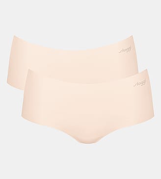 Sloggi Zero Microfibre 2.0 Short 2-Pak Angora XS