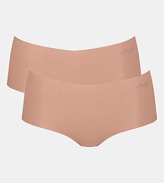 Sloggi Zero Modal 2.0 Short 2-Pak Cameo Brown L