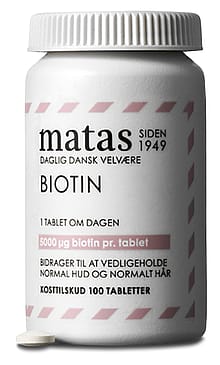 Matas Striber Biotin 5 mg 100 tabl.