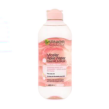 Garnier Skin Active Micellar Rose Water Cleanse & Glow, Dull & Tired Skin 400 ml