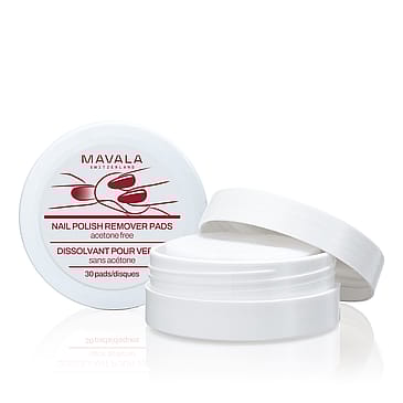 Mavala Neglelakfjerner Pads uden acetone 30 stk.