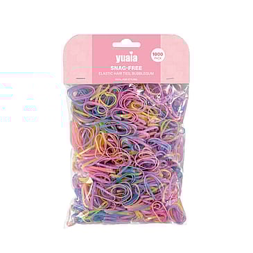 Yuaia Haircare Snag Free Elastikker Pastel 1000 stk