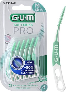 GUM Soft-Picks Mellemrumsbørster Medium 30 stk