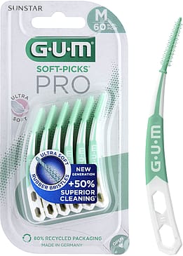 GUM Soft-Picks Mellemrumsbørster Medium 60 stk