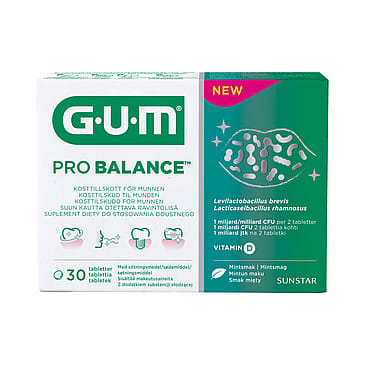 GUM Pro Balance Tabletter 30 pcs