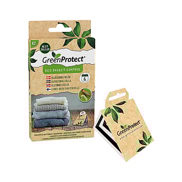 GreenProtect Klædemølfælde 2 stk