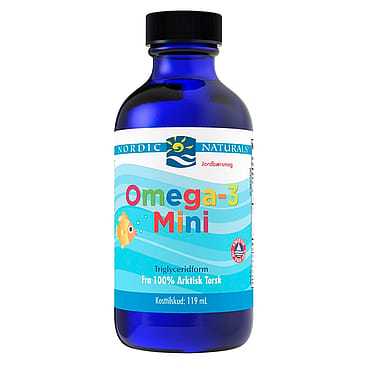 FT Nordic Naturals Omega 3 mini m. jordbærsmag 119 ml 119 ml