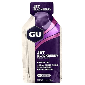 GU Jet Blackberry Gel Jet Blackberry 32 g