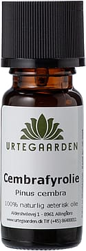 Urtegaarden Cembrafyrolie (Pinus cembra) 100 % Naturlig Æterisk Olie