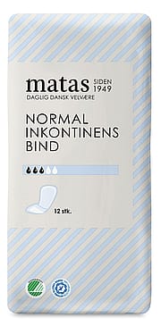Matas Striber Normal Inkontinens Bind 12 stk