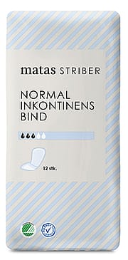 Matas Striber Normal Inkontinens Bind 12 stk