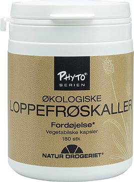Natur Drogeriet Loppefrøsskaller 180 kaps.