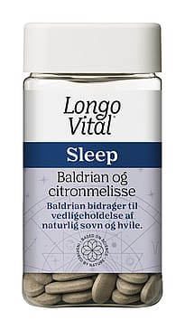 Longo Vital Sleep med Baldrian og Citronmelisse 120 stk.