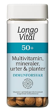 Longo Vital Multivitamin 50+ 180 stk