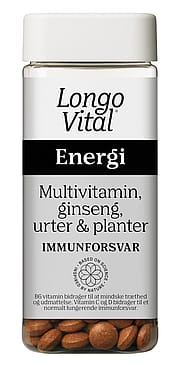 Longo Vital Multivitamin Energi 180 stk