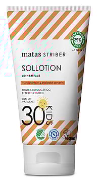 Matas Striber Kids Sollotion SPF 30 Uden Parfume 80 ml