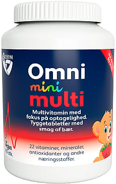 Biosym OmniMINI Multi Vegansk Bær 80 tabl.