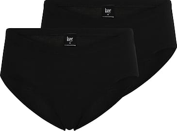 Laze Bambu Hipster 2-pak Sort 38