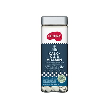 Futura Kalk + K & D vitamin 300 stk