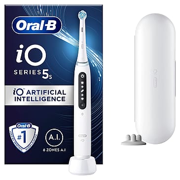 Oral-B iO 5s Eltandbørste Hvid