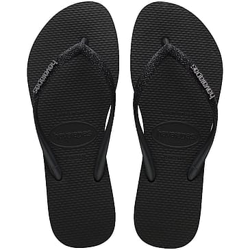 Havaianas Slim Glitter II Black/Black 35/36