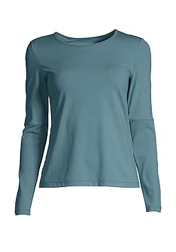 Casall Essential Mesh Detail Long Sleeve Ocean Blue 42
