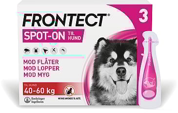 Frontect spot-on, opløsning til hund 40-60 kg 3 stk.