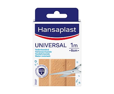 Hansaplast Universal Vandskyende Plaster 10x6 cm 10 stk