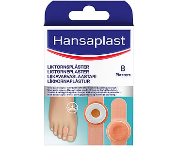 Hansaplast Ligtorneplaster 8 stk