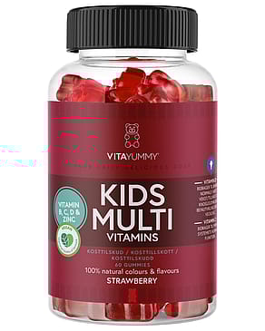 VitaYummy Kids Multi Strawberry 60 stk.