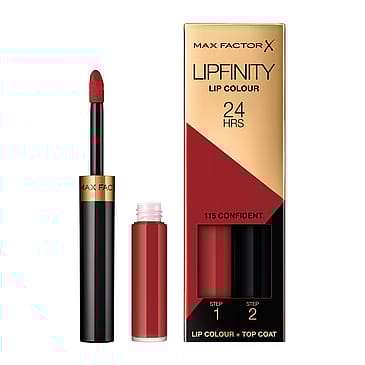 Max Factor Lipfinity Lip Colour 115 Confident