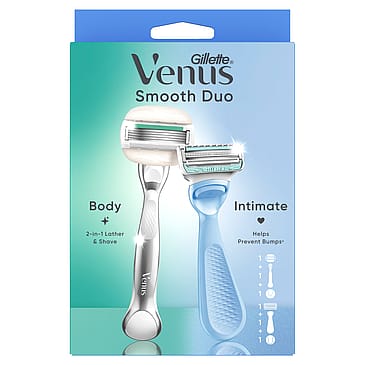Gillette Comfortglide + Intimate Razor 2 stk
