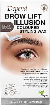Depend Perfect Eye Brow Lift Illusion Styling Wax M.Brown