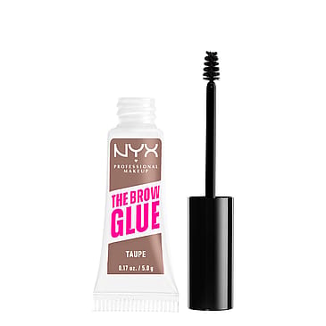 NYX PROFESSIONAL MAKEUP The Brow Glue 05 Black Lamination Gel 02 Taupe