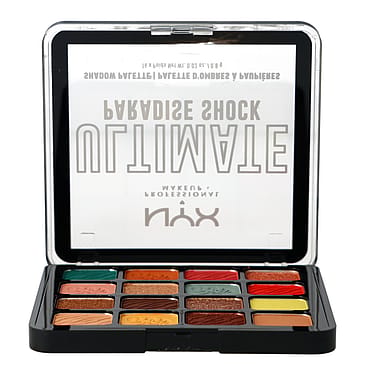 NYX PROFESSIONAL MAKEUP Ultimate Shadow Palette 16 Pan 02W Paradise Shock