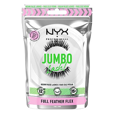 NYX PROFESSIONAL MAKEUP Jumbo Lash! Vegan False Lashes 7 Full Feather