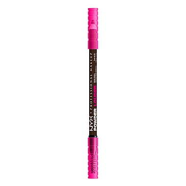 NYX PROFESSIONAL MAKEUP Powder Louder Brow Pencil 08 Deep Brown