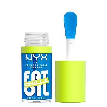 NYX PROFESSIONAL MAKEUP Fat Oil Chillz Lip Drip Lip Oil 18 Polar Peppermint