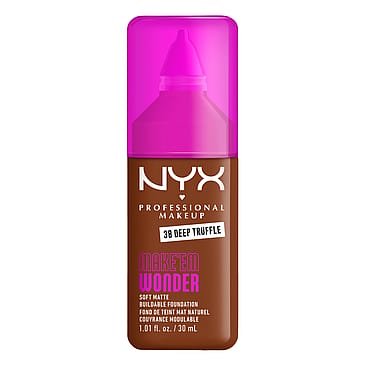 NYX PROFESSIONAL MAKEUP Make Em Wonder Foundation 38 Deep Truffle