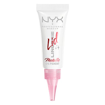NYX PROFESSIONAL MAKEUP Lid Lingerie Liquid Eyeshadow Eye Shadow Satin Silver 01