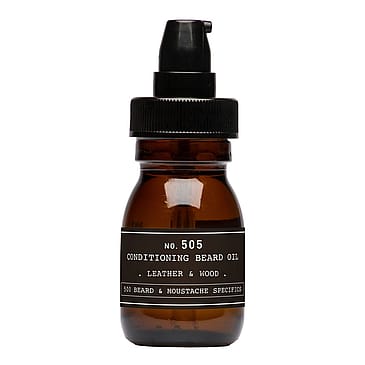 DEPOT Conditioning Beard Oil No. 505 Leather & Wood 30 ml
