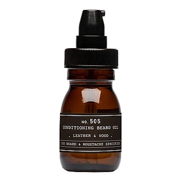 DEPOT Conditioning Beard Oil No. 505 Leather & Wood 30 ml