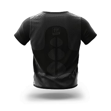 FIT Plaster Fit Wear T-Shirt Sort XXL/XXXL