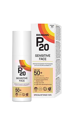 P20 Riemann Solcreme Sensitive Face SPF 50+ 50 g