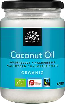 Urtekram Kokosolie koldpresset Ø 480 ml