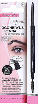 Depend Øjenbrynspen Slim Triangular Grafitgrå