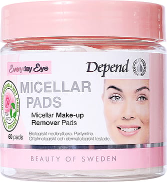 Depend Micellar Make-up Remover Pads 60 pcs