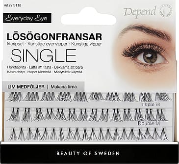 Depend Falske Øjenvipper Elegance