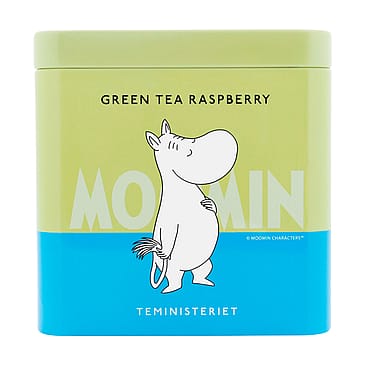 Teministeriet Moomin Tea Tin 100 g Green Tea Raspberry