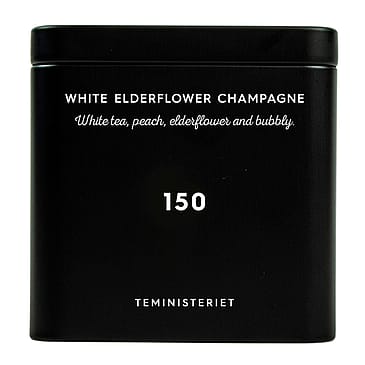 Teministeriet Signature Tea Tin 150 White Elderflower Champagne 50 g